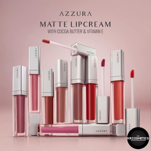 AZZURA Matte Lipcream Lipstik Matte ombre - OMBRE AZZURA LIPCREAM