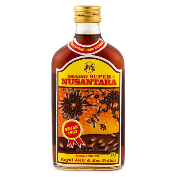 

NUSANTARA Madu Super 250ml - Natural Pure Honey Royal Jelly Bee Pollen
