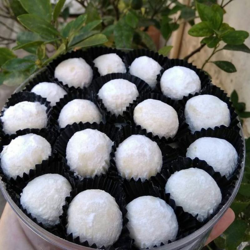 

kue kering putri salju lembut