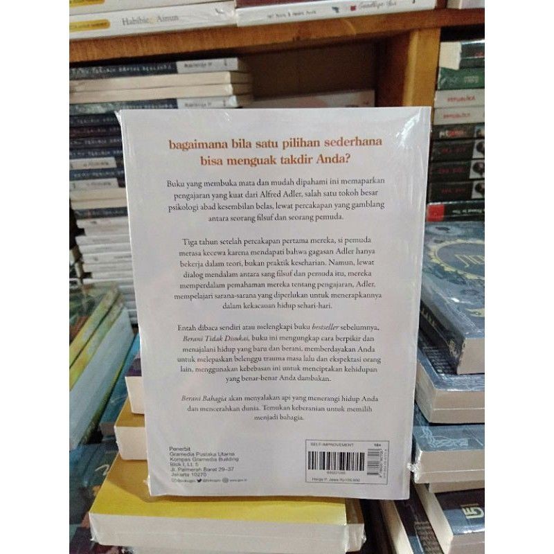 BERANI BAHAGIA KERTAS : BOOKPAPER PENULIS : ICHIRO KISHIMI-1
