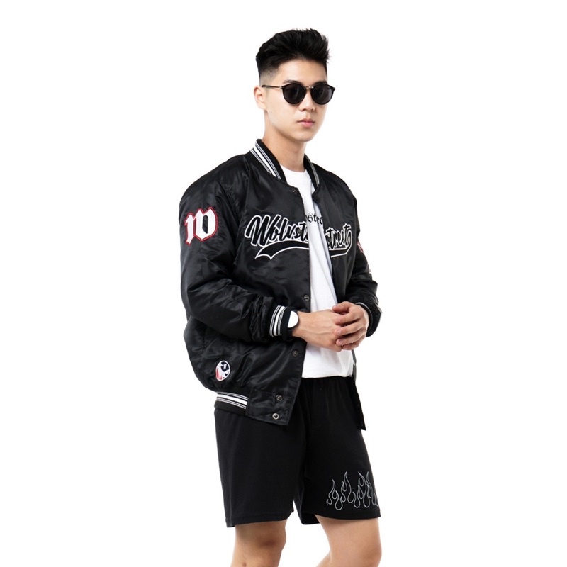 ORIGINAL WOLV Jaket Bomber Hunter Jaket Parasut Jaket Pria Jaket Outdoor Jaket Casual