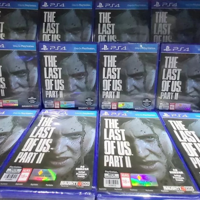 The Last Of Us 2 Part 2 II Sony Ps Playstation 4