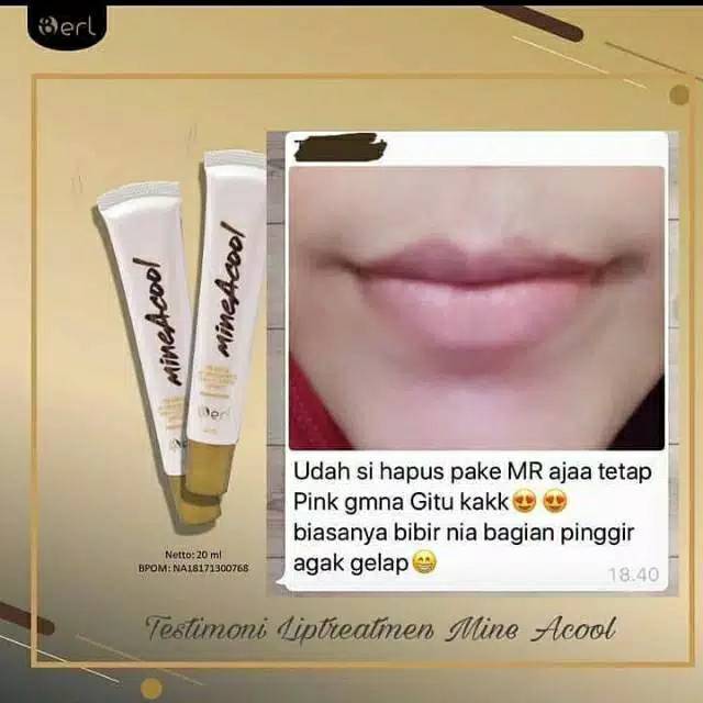 B Erl Lip Treatment dan Lip treatment mineAcool