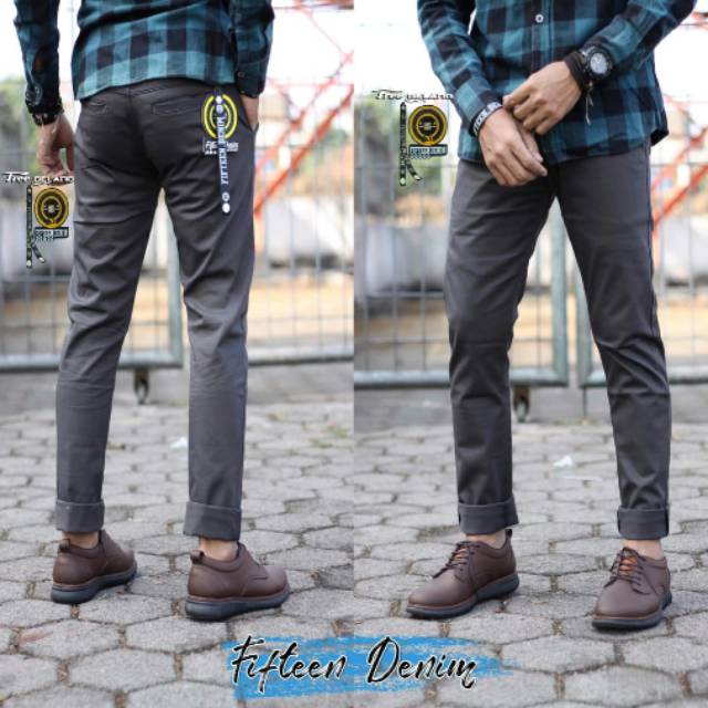 Celana Chino Premium Fittheen Denim