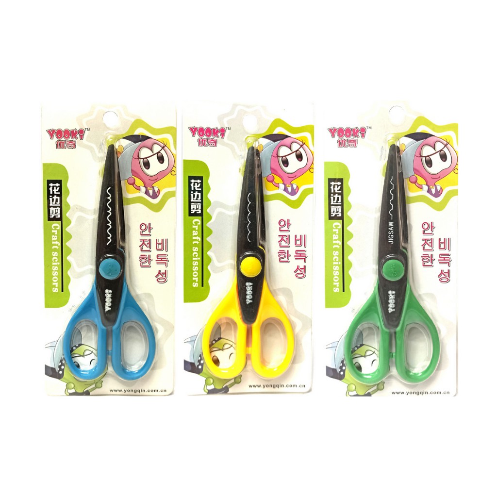 

Minicart Gunting Zigzag Prakarya Craft Scissors - 130046