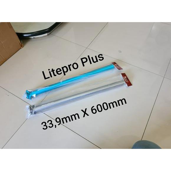 Original Seatpost Litepro Plus Terbaru 33.9 mm x 600 mm Bahan Alloy tipe 2 Diameter 33.9mm Panjang 60cm Tiang Saddle Sepeda Lipat