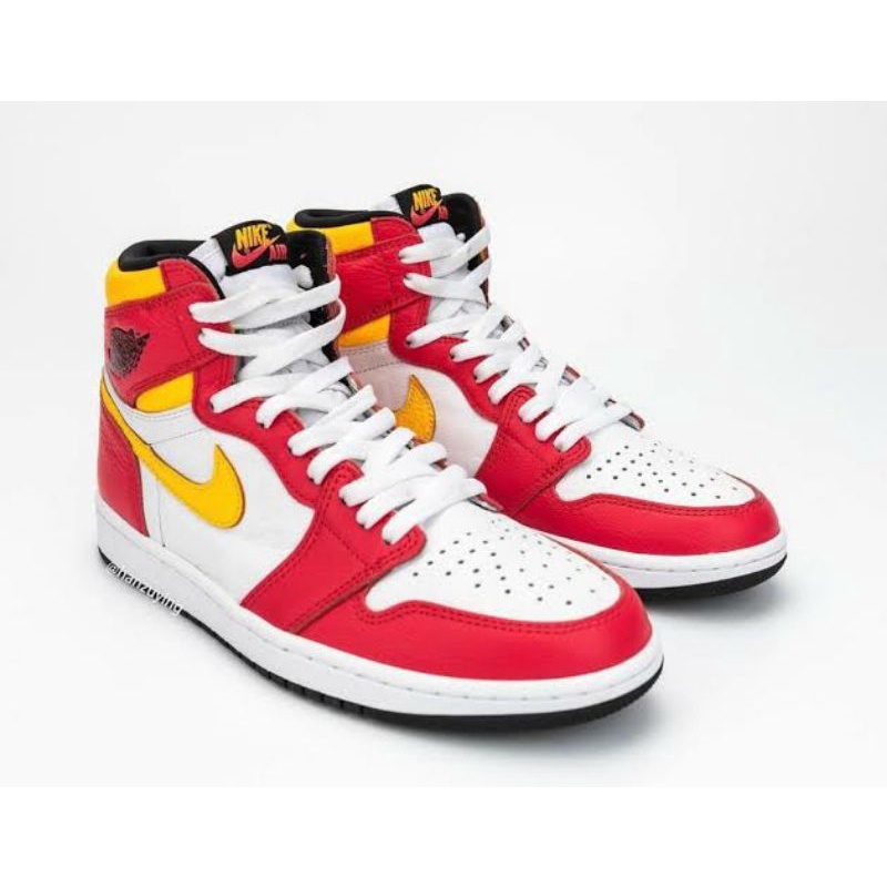 jordan one light fusion red
