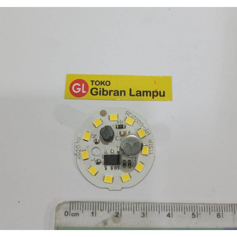 PCB Mata Lampu LED 9w Tanpa Driver - Mata LED AC Langsung 220V (BM)