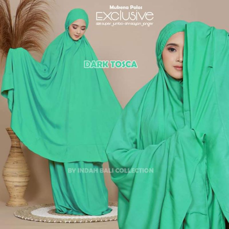 MUKENA BALI POLOS ECLUSIVE BY INDAH BALI COLLECTION