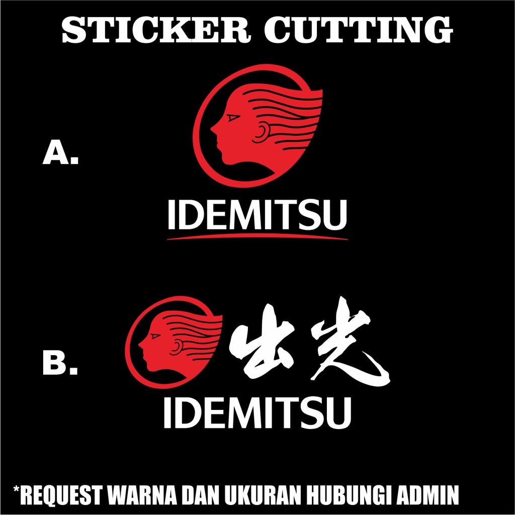 Sticker Cutting Idemitsu