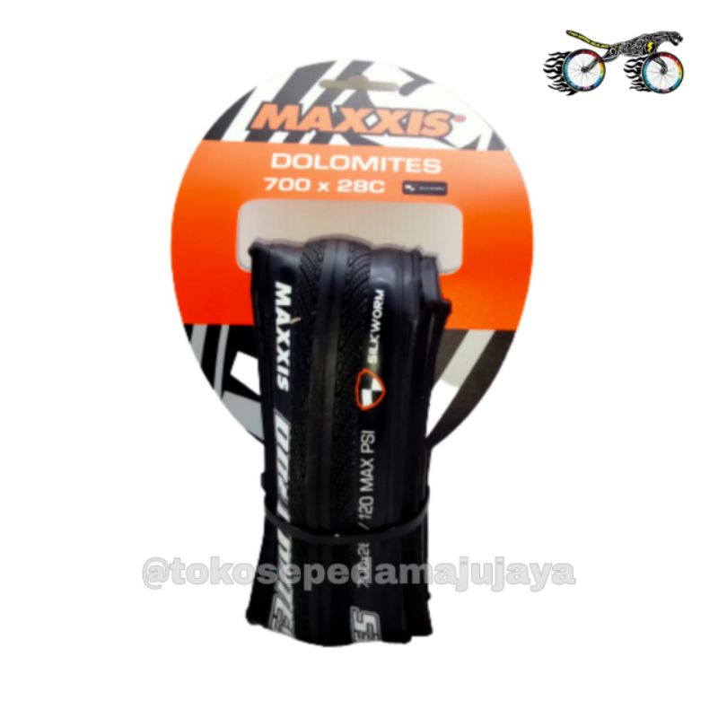 Ban Luar Maxxis Dolomites 700 x 28c for sepeda Road bike 700 x 28 Fixie balap 700x28 Hybrid Gravel