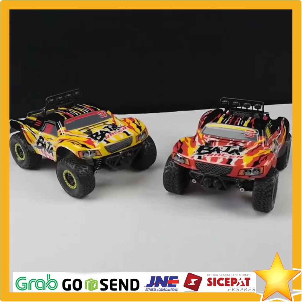 Rc Car Sand Monster Baja Offroad Short Course 2.4ghz Radar Speed Kencang
