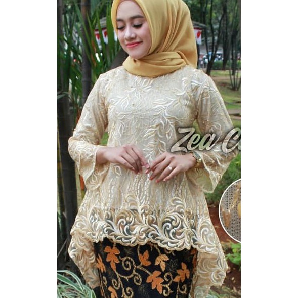 atasan kebaya tille bianca berkualitas
