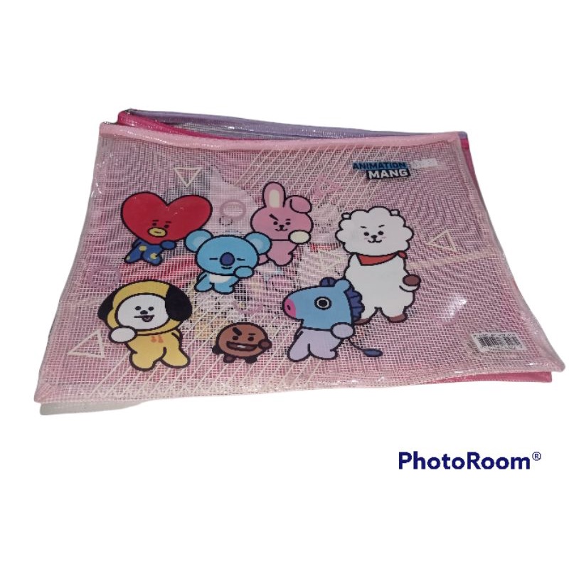 

Map Bt21 Bts document Holder Keeper A4