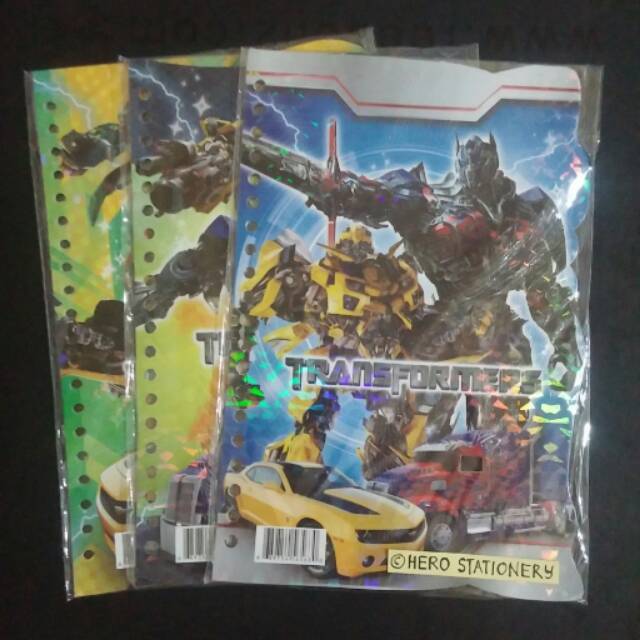 

Kertas isi file A5 transformers