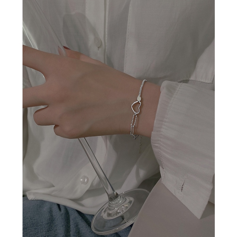 Gelang GL43 Tembaga Lapis S925 Premium Fashion Wanita Gelang Unik Lucu Keren Bagus Banget /Deluna/ BS