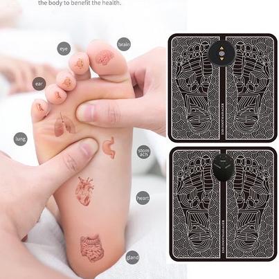 Terbaru.. EMS Foot Massage Mat Jepang Original / Pijat Kaki EMS Pad Mat