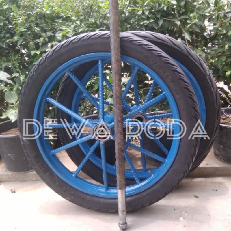 Roda Gerobak Ring 17