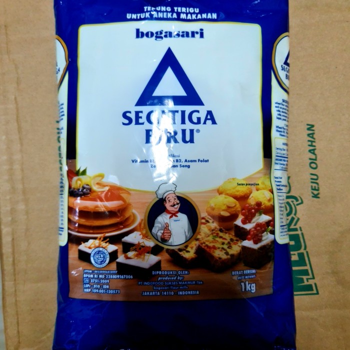 

Ds11D Tepung Terigu Segitiga Biru Premium 1Kg - Segi Biru Prem G6B040B