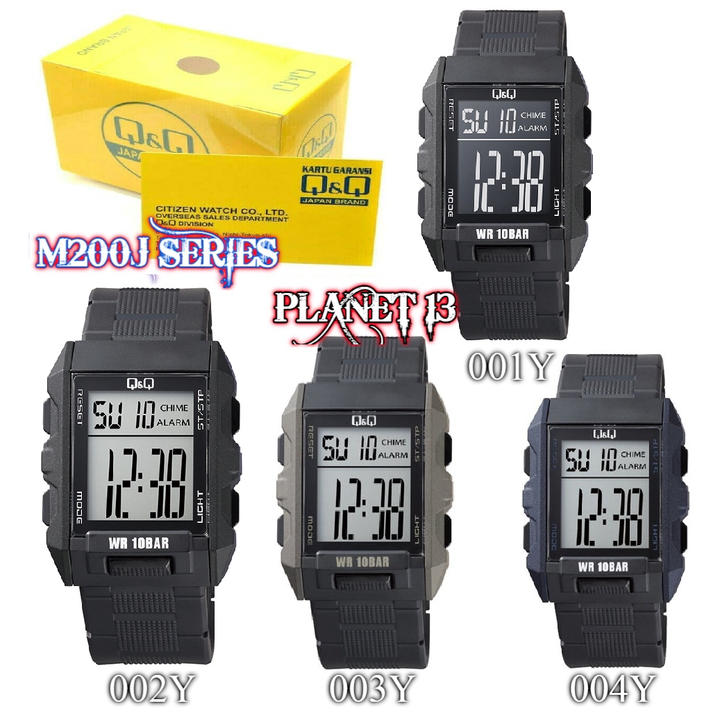 JAM TANGAN Q&Q QQ ORIGINAL QnQ DIGITAL SERIES BERGARANSI
