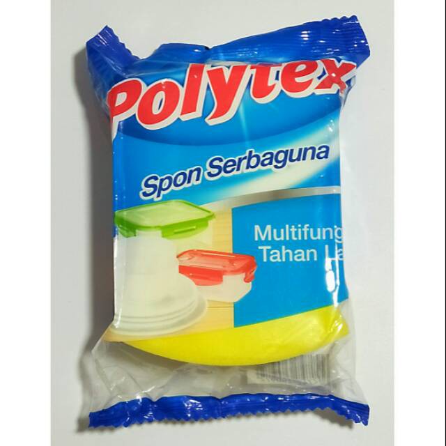 

Spon SERBAGUNA Cuci Piring Polytex (1 PCS) / Spon Serbaguna Polytex / Spon Cuci Piring / Gabus Cuci Piring