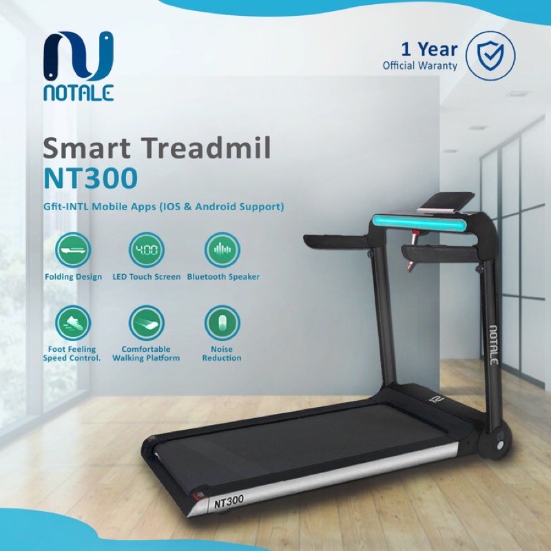 Notale Smart Treadmill Walkingpad Alat Fitness alt Xiaomi Kingsmith Amazfit Airrun
