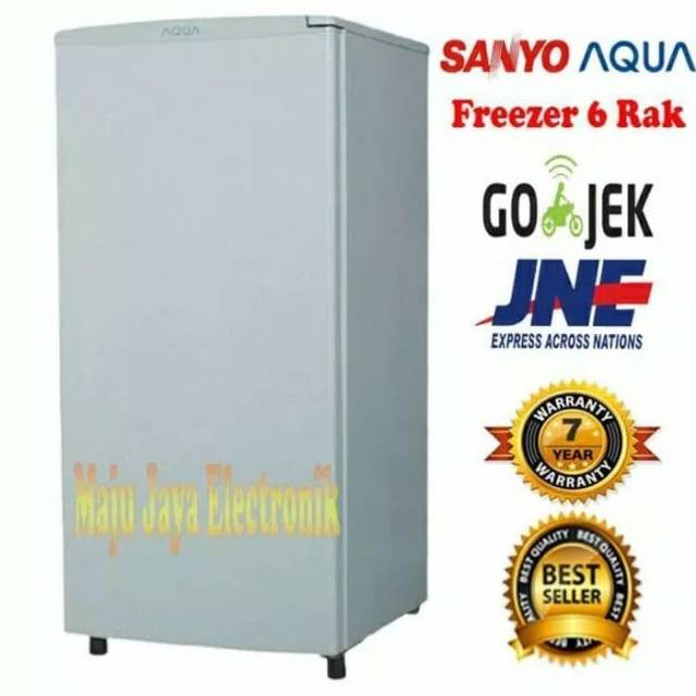 Freezer Aqua Sanyo 4 Rak Low Watt Garansi 7th