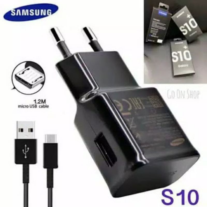 [S10+ Series] Charger samsung kabel micro Premium Quality A10 A10S M10 A01 A01 core j3 j5 j7