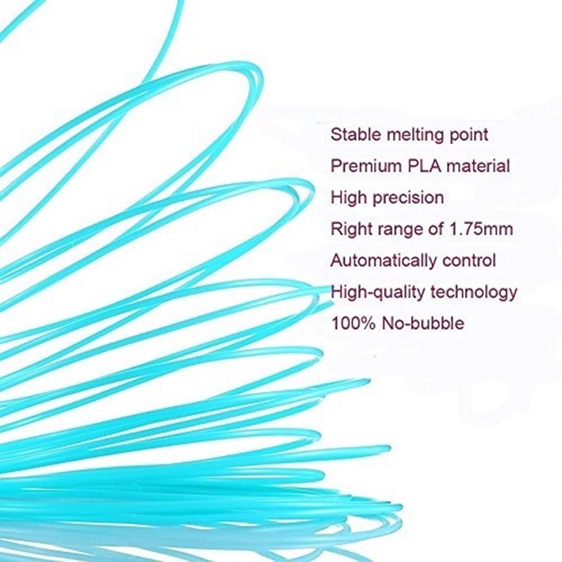 (Happy) Filamen Pen Printer 3d 12 Warna 1.75mm 3m Per Color