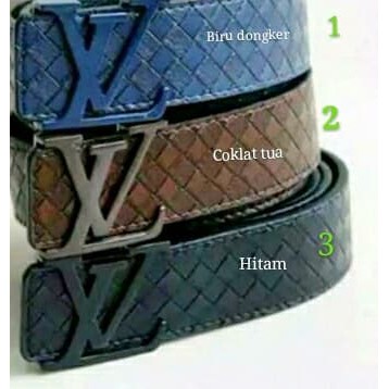 Sabuk fahion pria/wanita. gesper unisex.gesper LV.