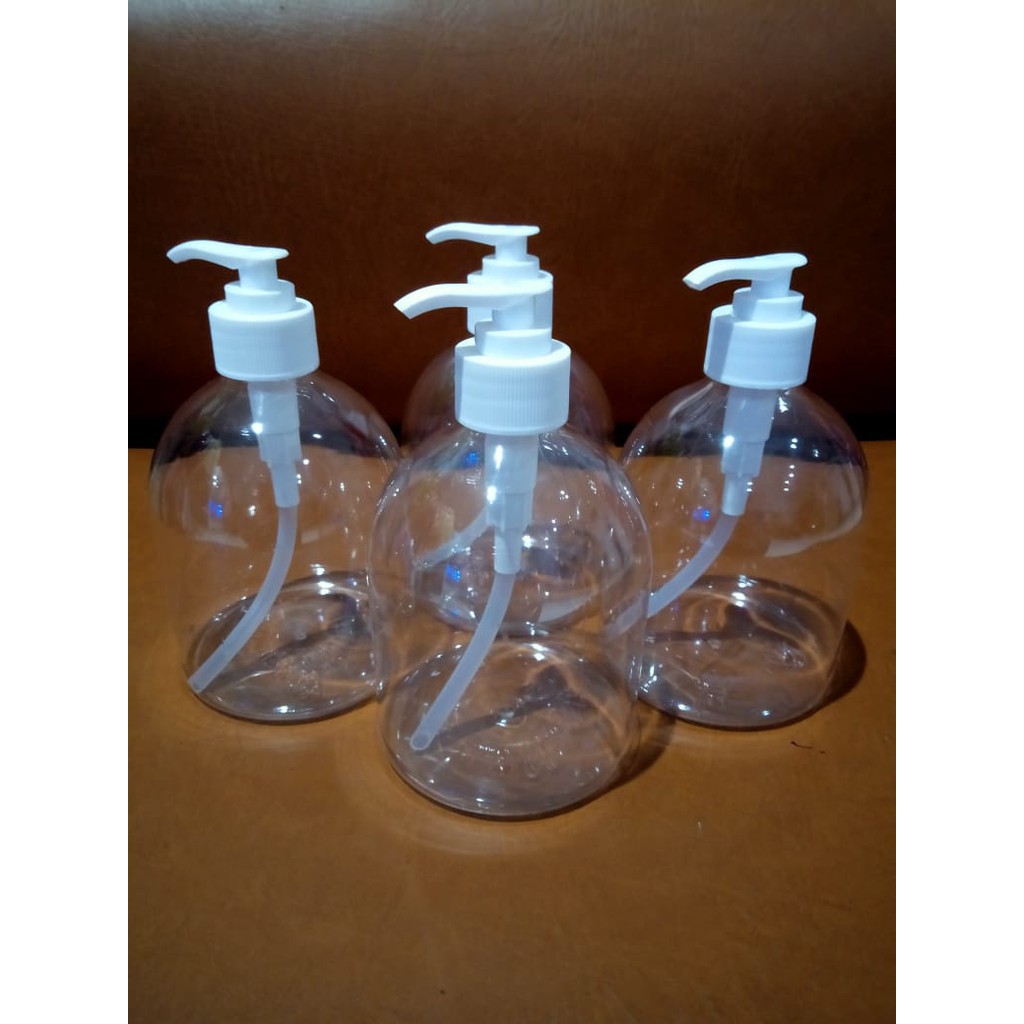 Botol plastik pump gentong 500 ml