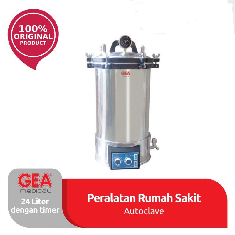 Autoclave GEA YX-24 LDJ Autoclave 24 Liter - Dengan Timer