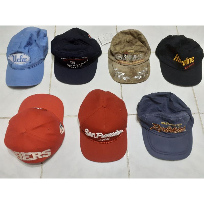 borongan topi second