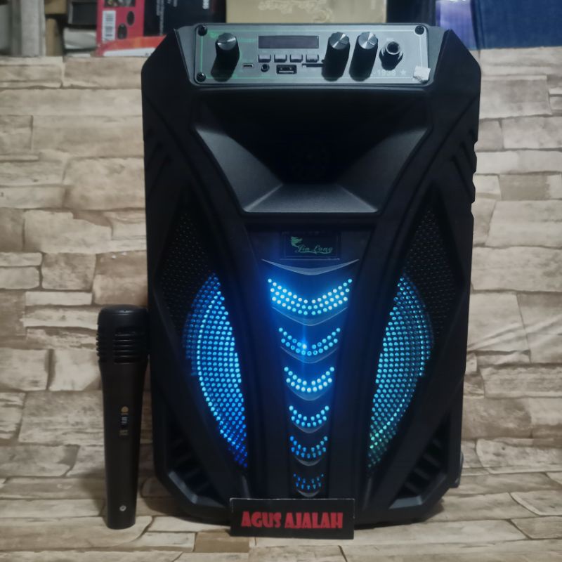 ✅COD 1938stars Speaker bluetooth x bass jinlong bonus mic /// speaker bluetooth karaoke multimedia /