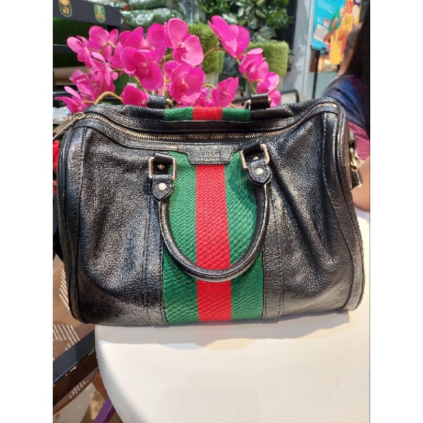 Gucci Boston Leather
