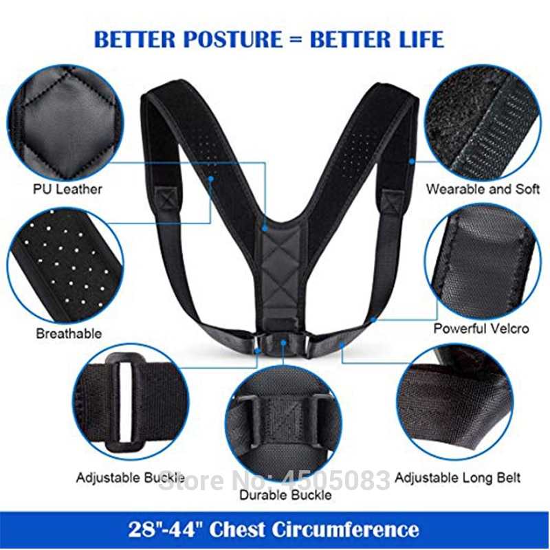 NUOYI MIAO Tali Body Harness Korektor Postur Punggung Size M - NY-15