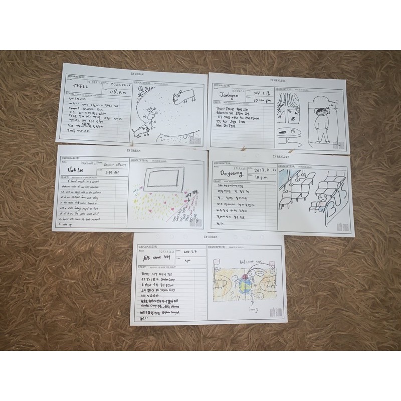 NCT 2018 EMPATHY DIARY DREAM (MARK,CHENLE, TAEIL) REALITY (JAEHYUN,DOYOUNG)