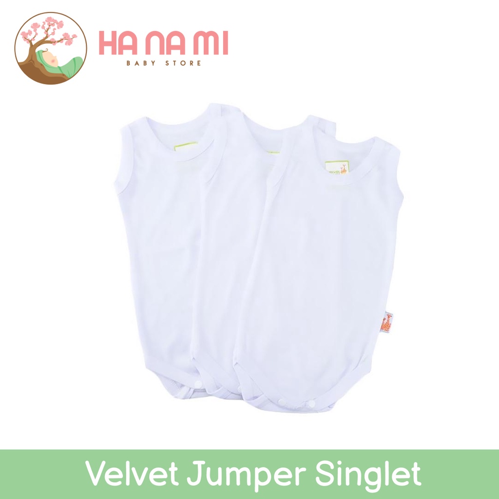 Velvet Junior Singlet Jumper 0-6 bulan