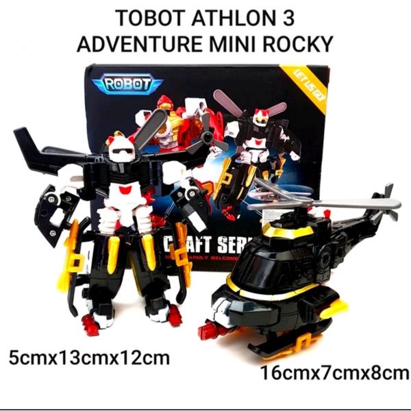 ST24-RB49 Mainan Robot Tobbott Torbot Athlon Helicopter car Dus ST24 - RB49