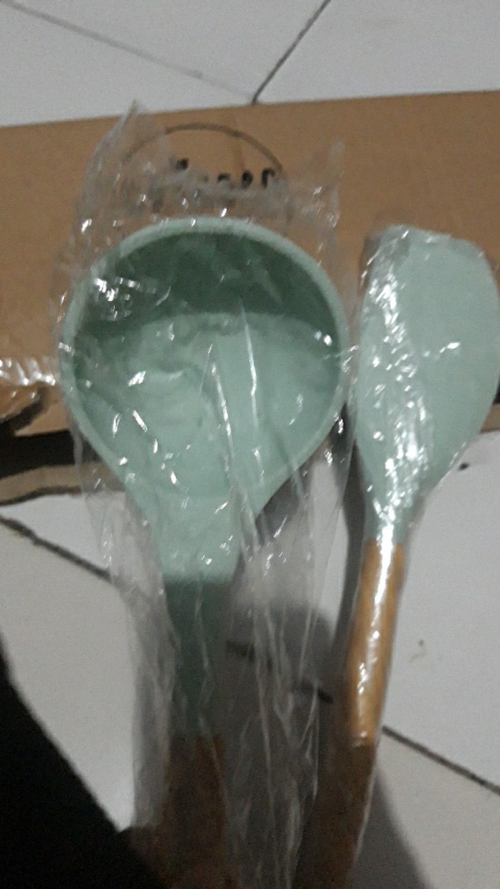 Orinoco Alat Masak Sendok Sup Silicone Solid Ladle / Centong Sayur Tahan Panas / Or-203h Tosca