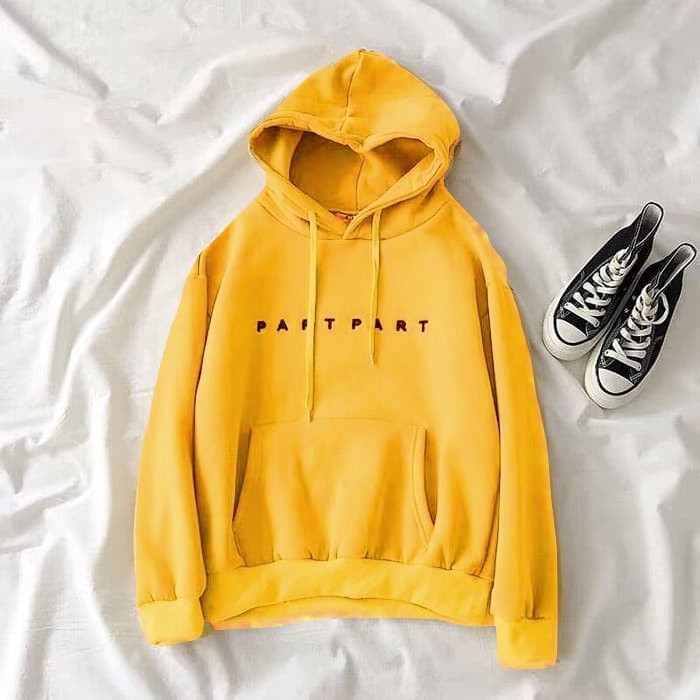 Sweater Hoodie Wanita Partpart Sweater Fleece Terlaris kekinian-4