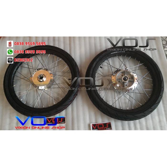 Velg Jari Jari Satu Sett Old Vixion New Vixion Ban Tdr Shopee Indonesia