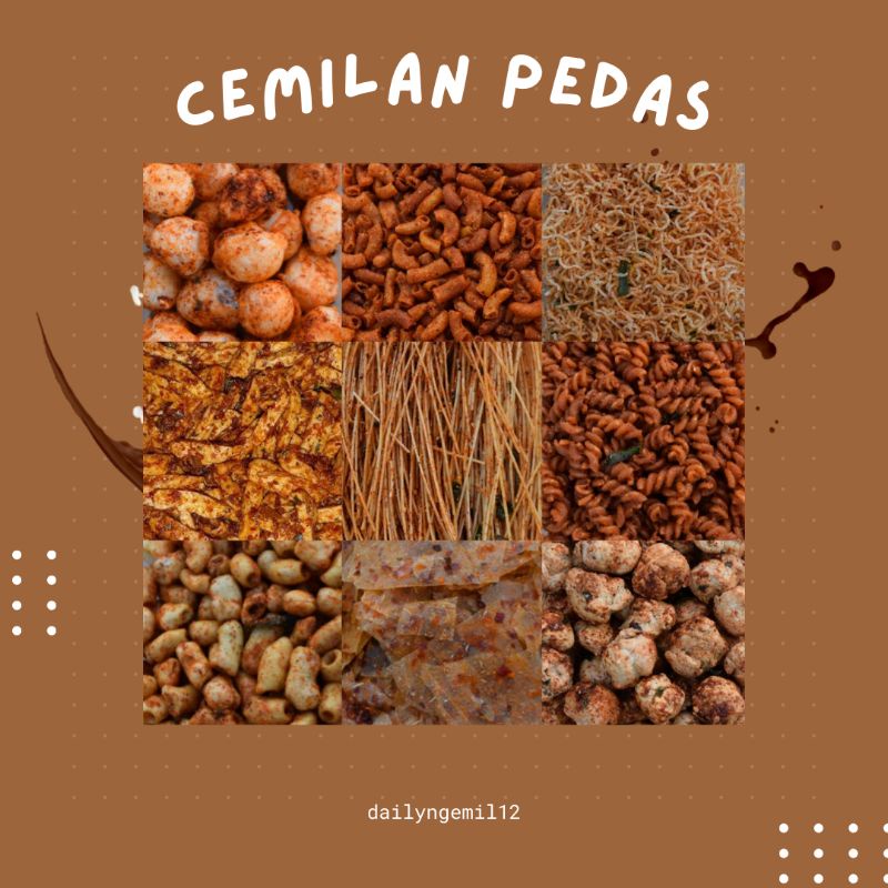 

CEMILAN PEDAS|KERIPIK KACA|KERUPUK SEBLAK|KERIPIK SINGKONG PEDAS