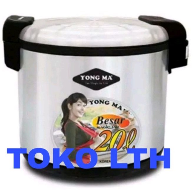 MAGIC JAR JUMBO 20 LITER YONGMA SMJ 5019 SMJ5019 PEMANAS PENGHANGAT NASI YONG MA
