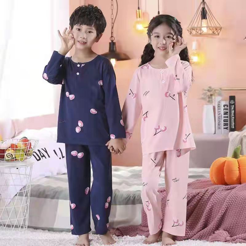 BAJU TIDUR ANAK STELAN PIYAMA PANJANG IMPORT / PIYAMA ANAK MURAH