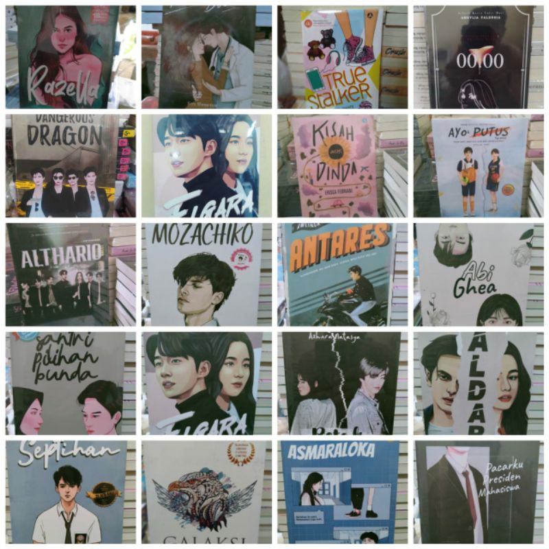 PAKET 3 NOVEL WATTPAD MURAH BEBAS PILIH-3