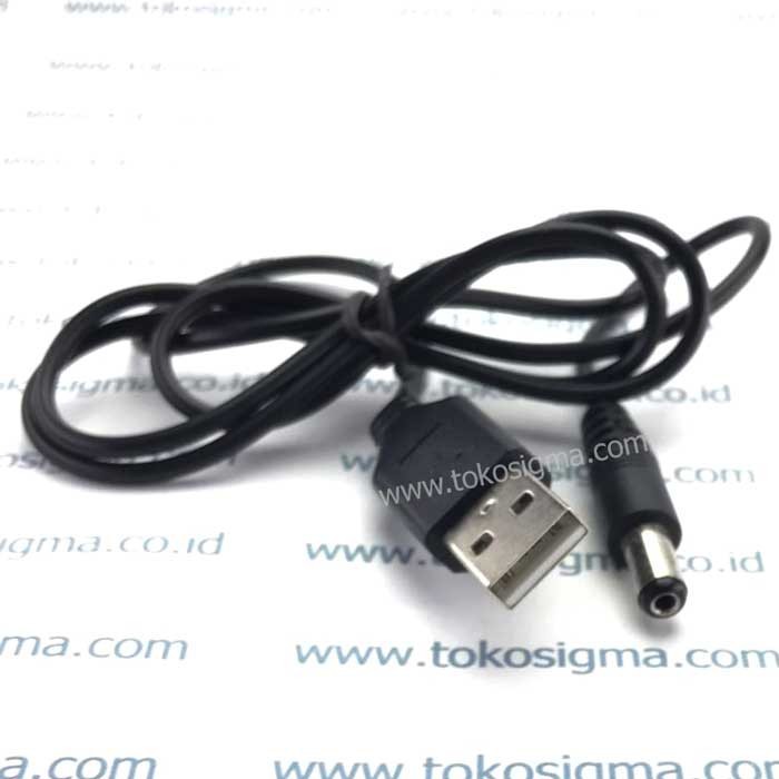 KABEL USB TO POWER jek 5.5 x 2.1mm