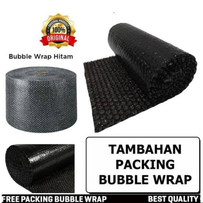 

BUBBLE WRAP Tambahan Packing Buble Plastik Gelembung Udara Pembungkus Barang Paking Aman Safety Bubel