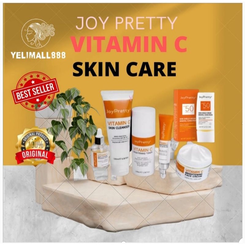 Jual Joy Pretty Vitamin C Set Skincare Perawatan Pencerah Wajah