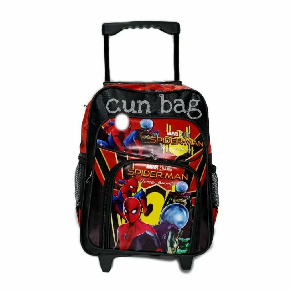 RASTA_BAGS17 Tas Troli / Trolley Anak Sekolah SD TK Untuk Anak Laki-laki Dan Perempuan Tas Anak TK